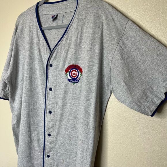 Vintage 90s The Game Chicago Cubs Baseball Jersey Limited Edition Men XL FLAWS - Picture 4 of 16